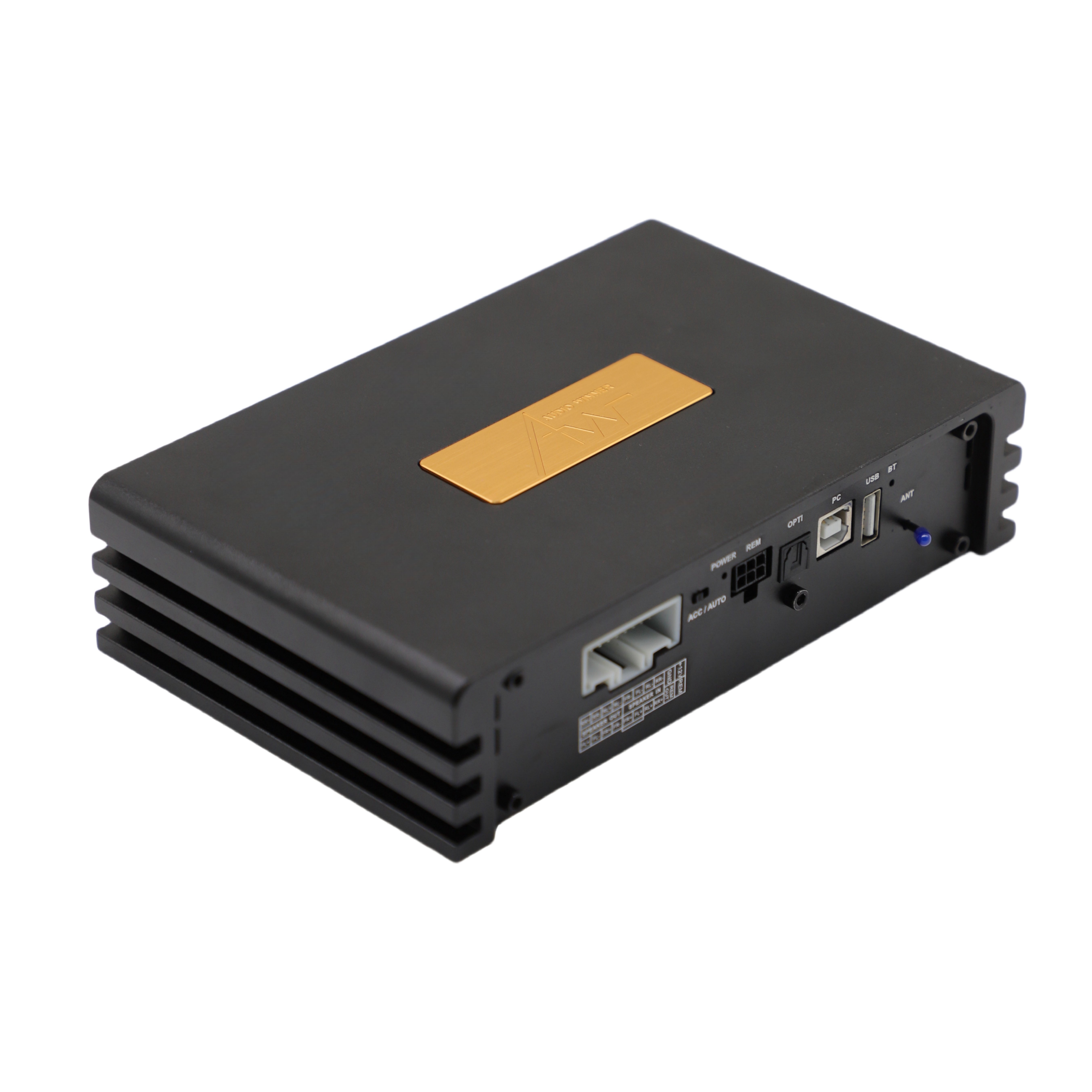 AudioWinner E46.4A USA Market Top Selling 12V Amplifier 4*25W 4 Channel Class ab Dsp Digital Audio Processor