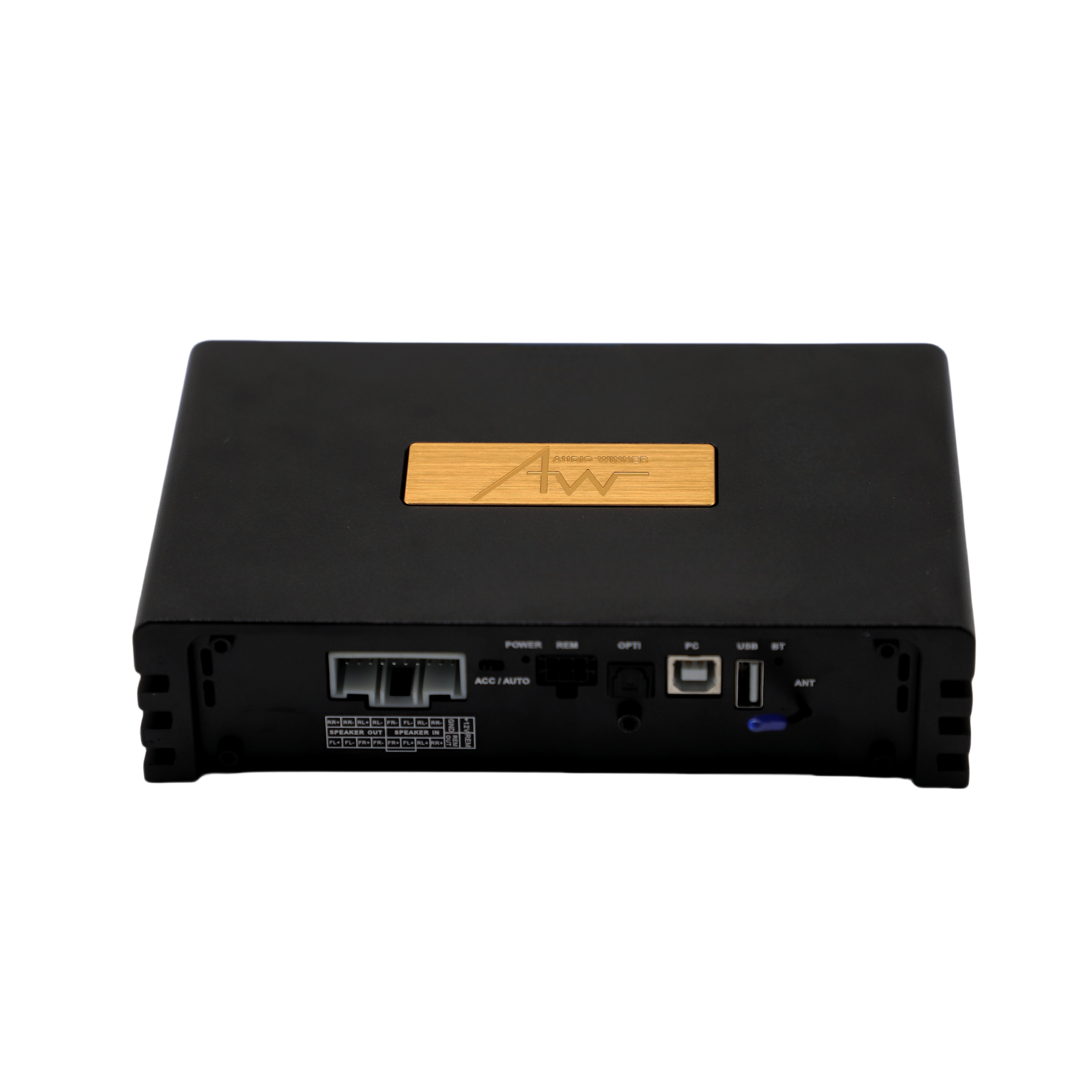 AudioWinner E46.4A USA Market Top Selling 12V Amplifier 4*25W 4 Channel Class ab Dsp Digital Audio Processor