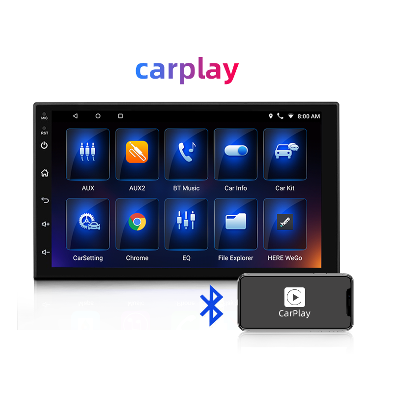 Leshida Car Systems Audio Amplifier 7inch 2din Car Gps N750 Car Radio Android