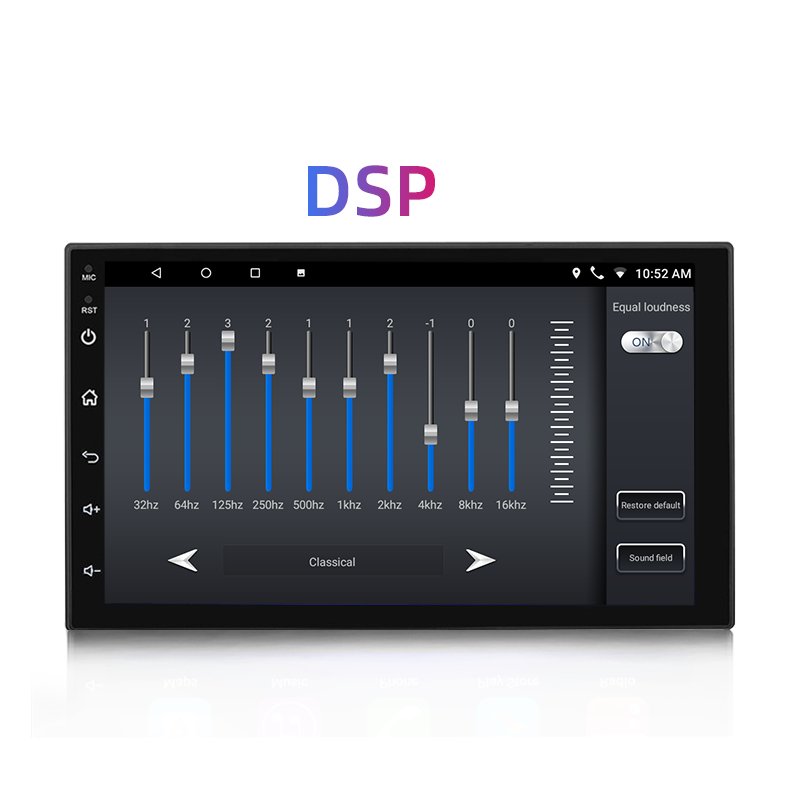 Leshida Car Systems Audio Amplifier 7inch 2din Car Gps N750 Car Radio Android