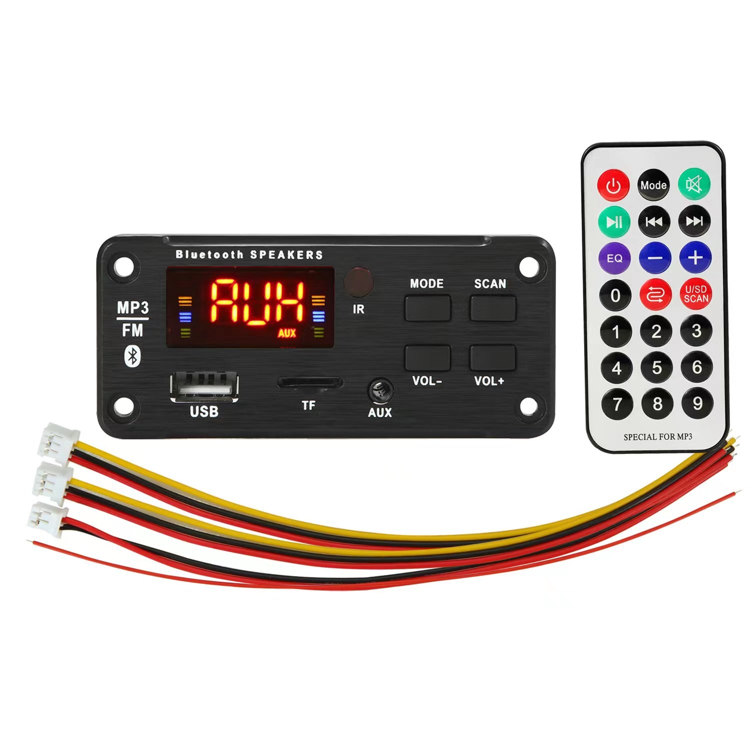 Decoder Board MP3 Car Audio Btmp3 Carton Picture Car Stereo Original Brand FM Radio Mono Mp3 Player with Battery Ordinary CN;GUA