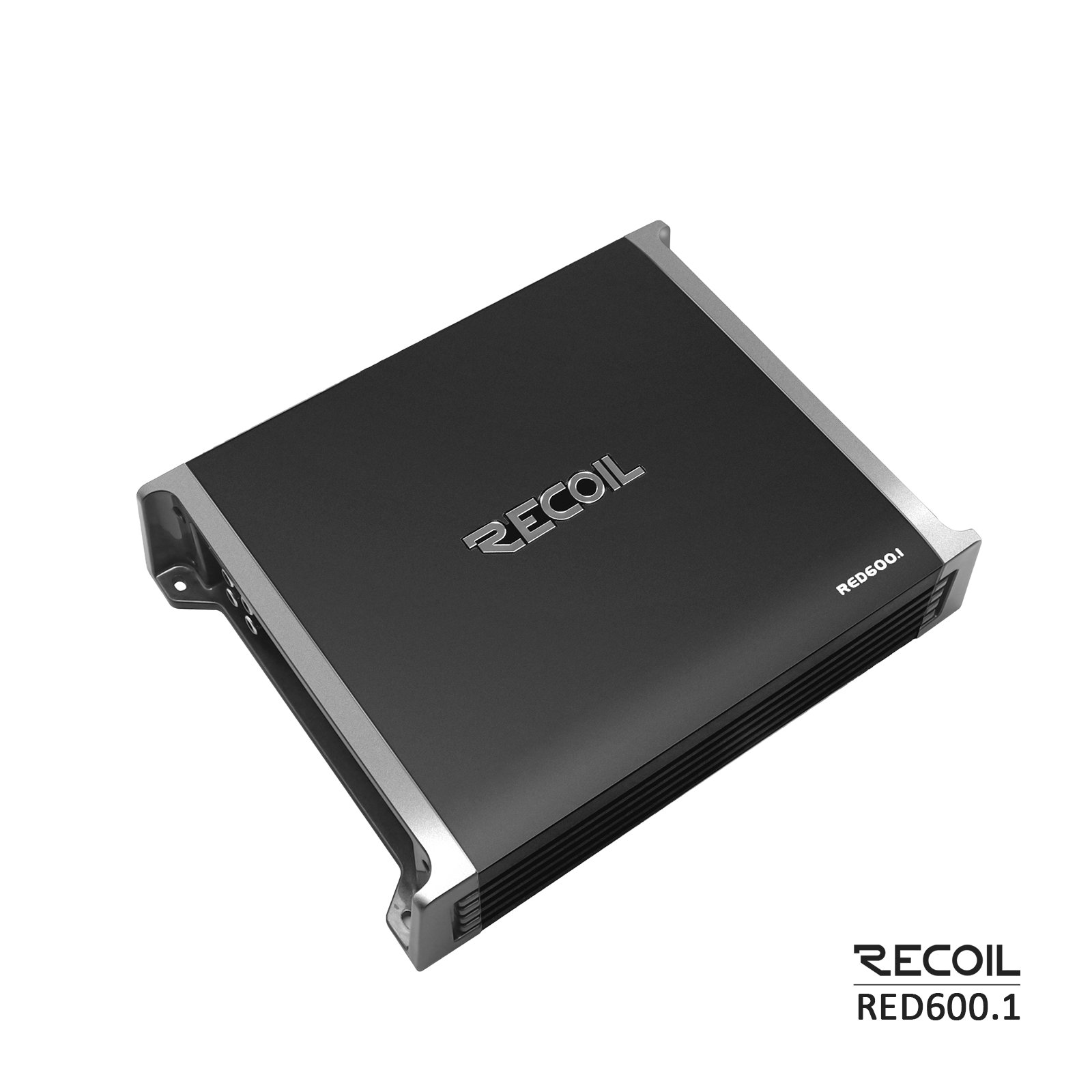 RED600.1 1320 Watts Class-D Car Audio Mono-block Subwoofer Amplifier 1 Ohm Stable Remote Bass Knob Included
