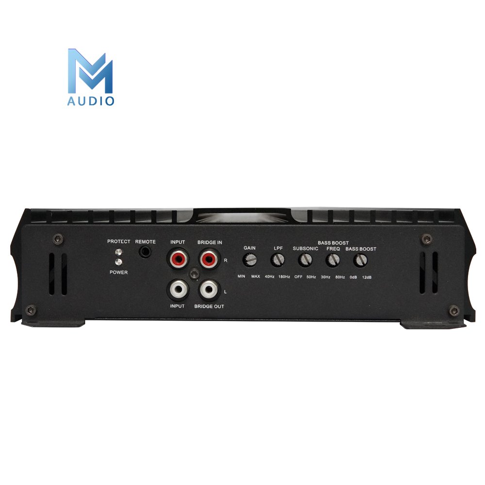 1 Ohm Impedance Car Monoblock Power Amplifier Suit for All Kinds of Car and Truck Audio System K-9000.1