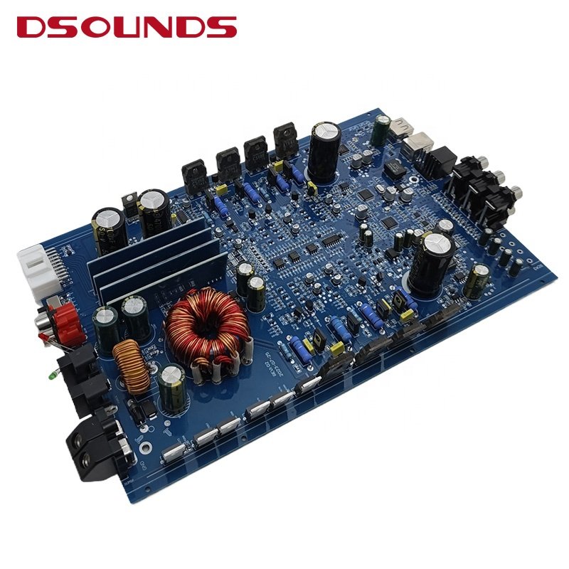 High Power Car DSP Amplifier with Japan Tube 6 in 10 Out and 31 Band EQ with 4 Channels High Power Class AB Car DSP Amplifier