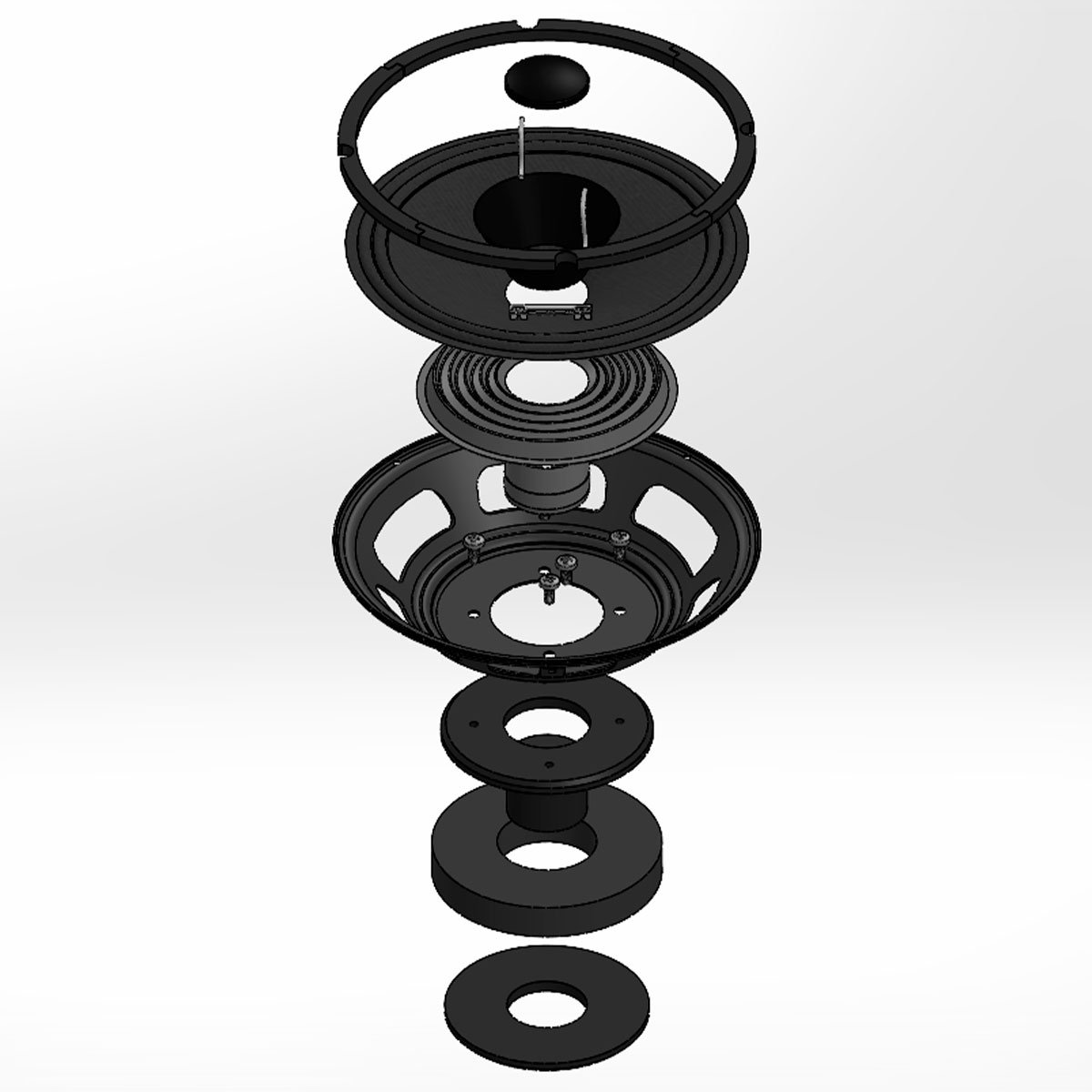Taramps 6" FH 80D 4 or 8 Ohms Car Audio Speaker 40 Watts Rms 80W Max Woofer Mid Bass to Mid High Loudspeaker 6 Inches Full
