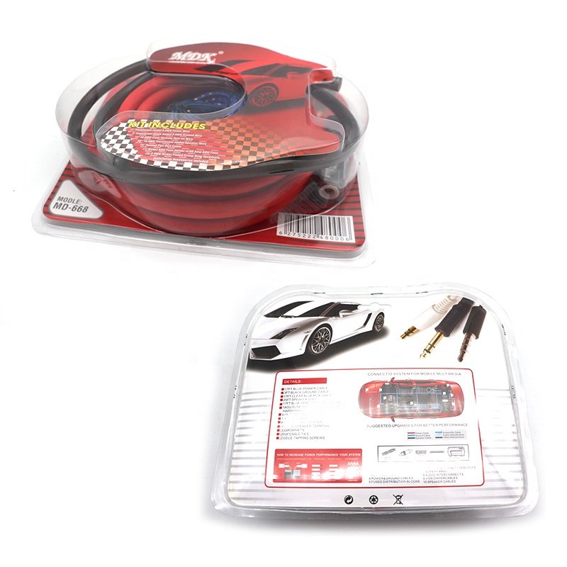 New Arrival 0 Gauge Car Audio Cable Kit Amplifier Amp Install Wiring Power Cable Amplifier Subwoofer Speaker Radio Sound Line