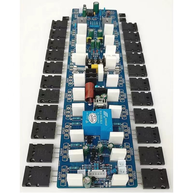 1500W Professional Amplifier Power Amplifier Transistor 5200 Y1943 Original High Power Tube Amp Board1943 5200 Amplifier Board