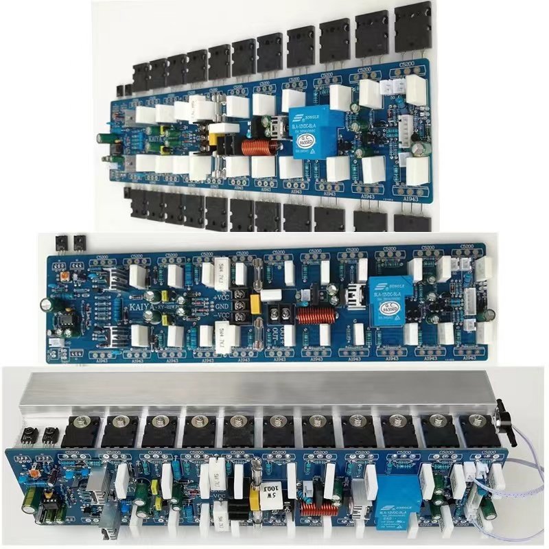 1500W Professional Amplifier Power Amplifier Transistor 5200 Y1943 Original High Power Tube Amp Board1943 5200 Amplifier Board