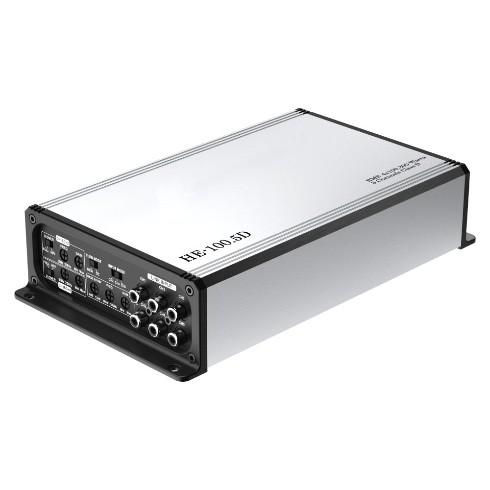 5 Channels Class D Big Power Compact Size HE-100.5D