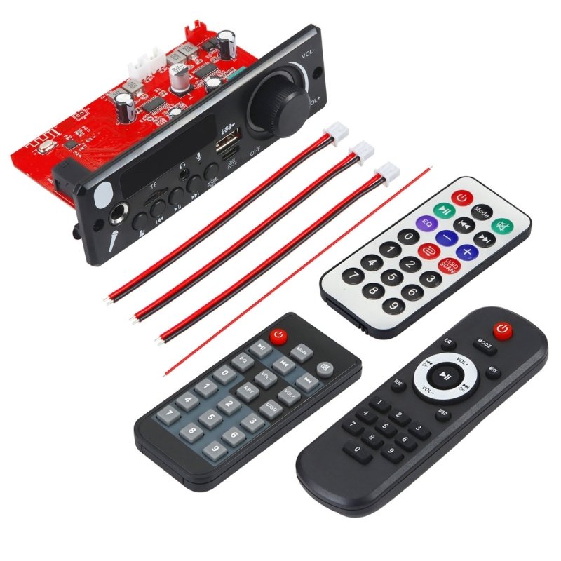 JX-X1 2x80W MP3 Board Music Speakers Handsfree Call Car Radio Module
