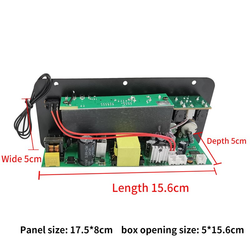 Customizable RP60 Watts 12V 24V 220V Home Amplifier Board HI-FI Bass Power Amp with USB Remote Control High Power D60 for Cars