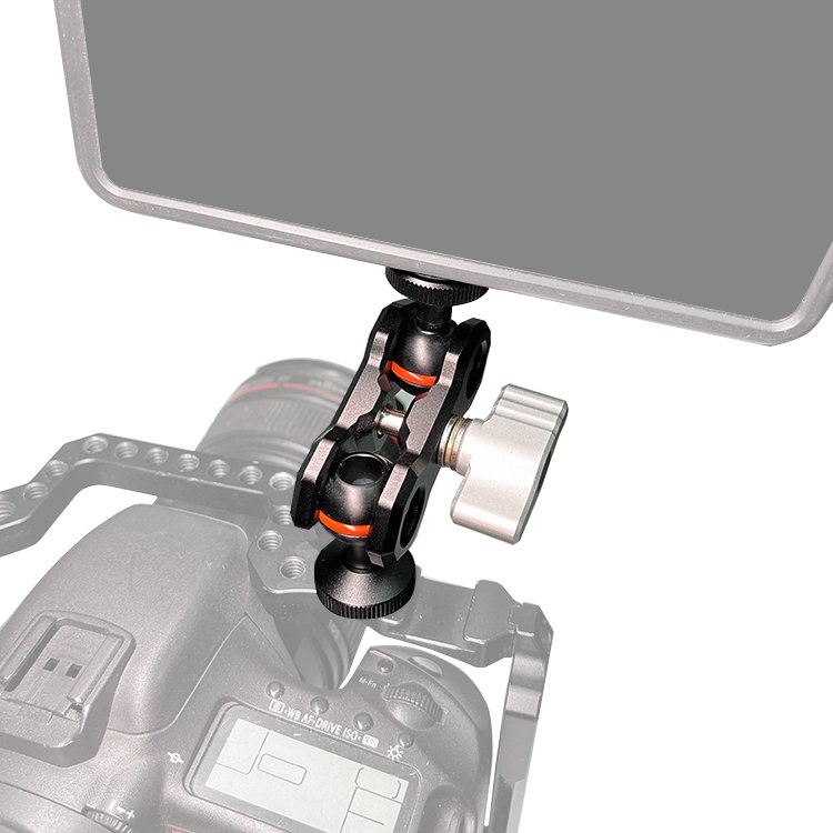 Mini Magic Arm Double Ball Head Bracket for DSLR Camera 360 Rotation for Monitor Lights Recorders Microphone & Audio Accessories
