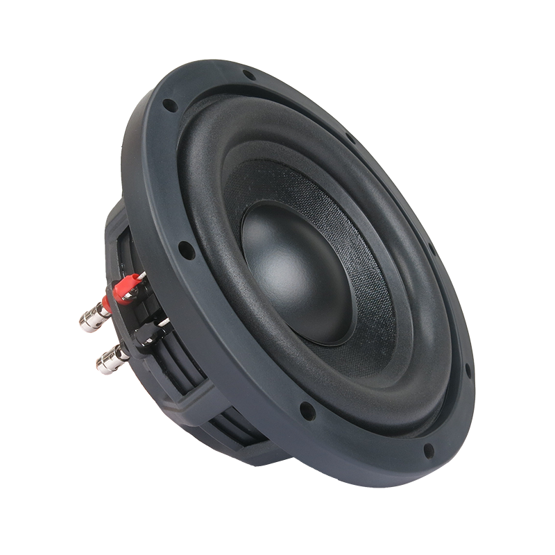 JLD Factory Wholesale Compact Speaker SPL 200w Rms 400w peak 8'' Auto Slim Subwoofer
