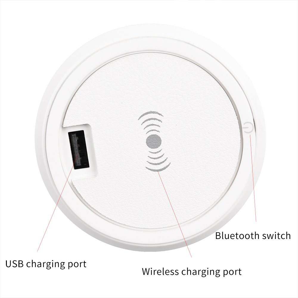 Most sold products 2024 for Home Automation Audio Video Players Intelligence wireless charger with speaker sofa usb charger