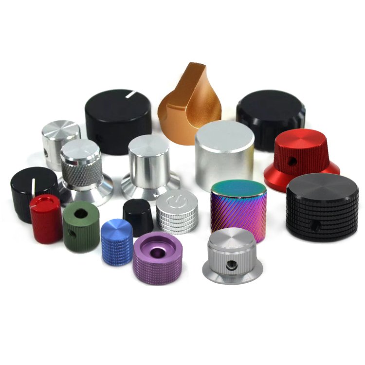 High quality 100% aluminum potentiometer knob /volume control knob/ aluminum audio electric guitar Knob