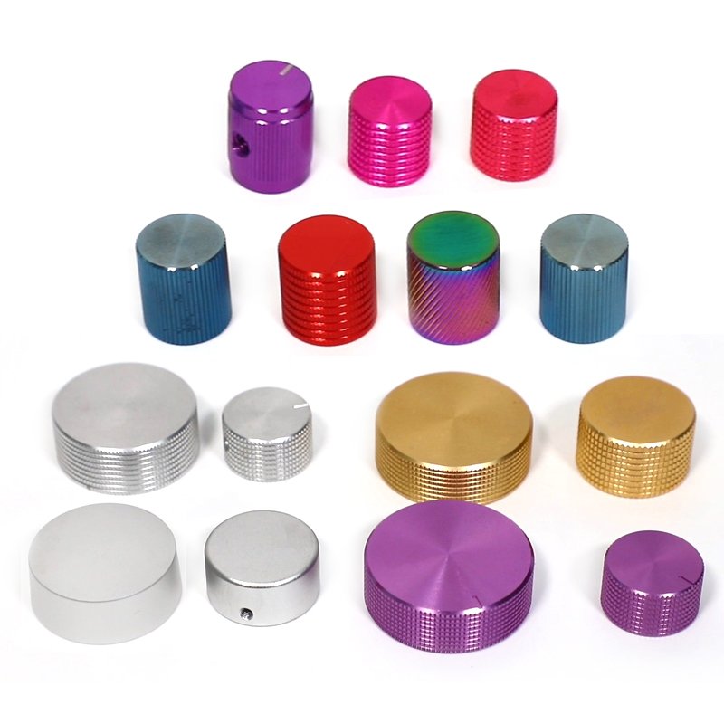 High quality 100% aluminum potentiometer knob /volume control knob/ aluminum audio electric guitar Knob