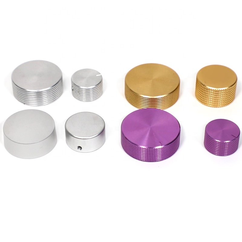 High quality 100% aluminum potentiometer knob /volume control knob/ aluminum audio electric guitar Knob
