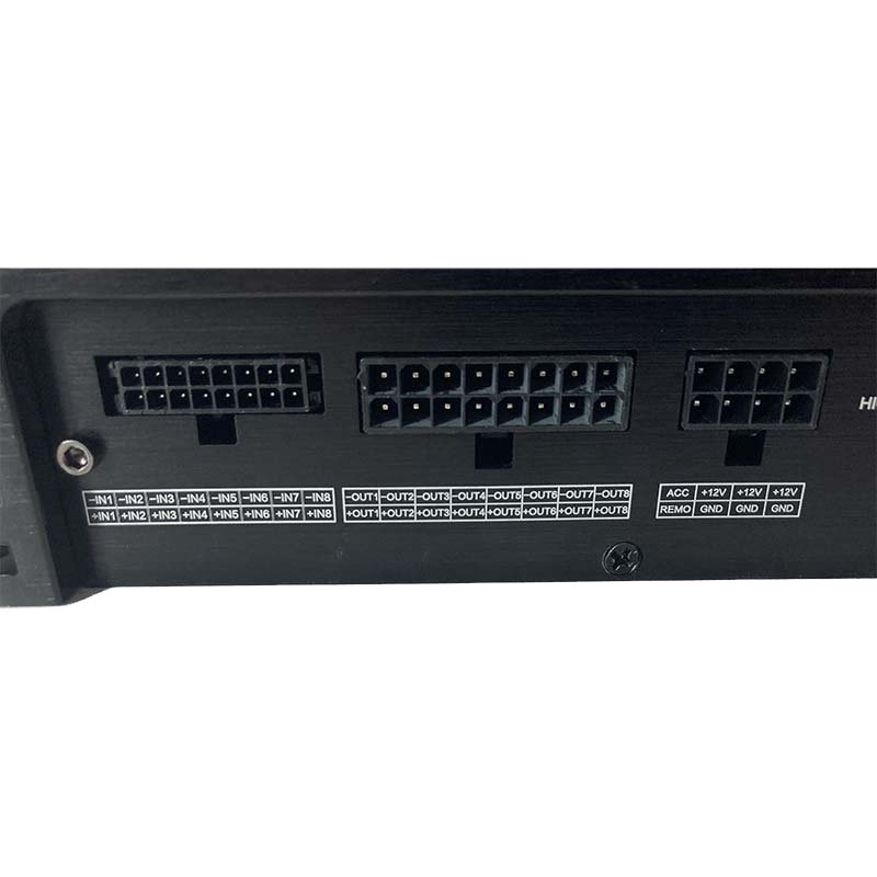 Car Audio 8 in AMP 10 Out DSP of Car Audio Dsp Amplifier