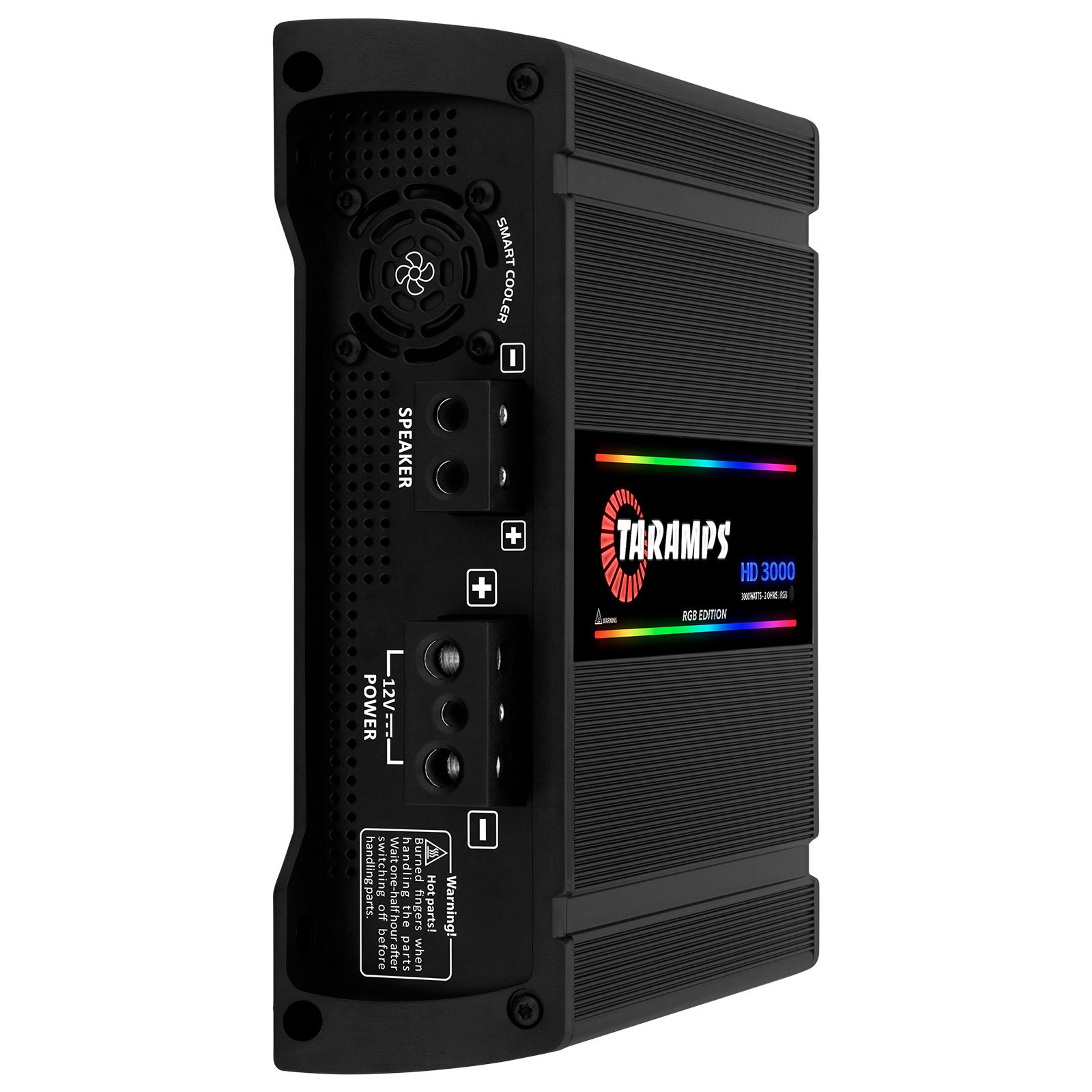 Taramps HD 3000 Digital 108 RGB Effects Amplifier 3000 Watts RMS 1 2 or 4 Ohms Full Range Car Audio System Monoblock Crossover