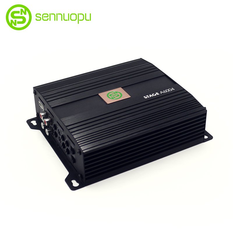 Stage A6004 Full Range Professional Power 12v 4 Channel Car Systems Audio Amplifier