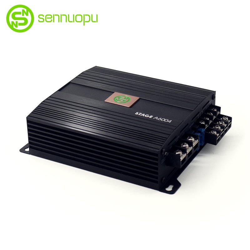Stage A6004 Full Range Professional Power 12v 4 Channel Car Systems Audio Amplifier