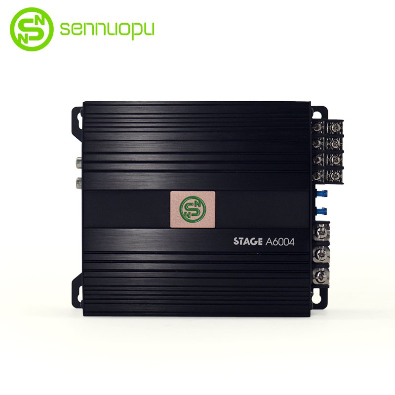 Stage A6004 Full Range Professional Power 12v 4 Channel Car Systems Audio Amplifier
