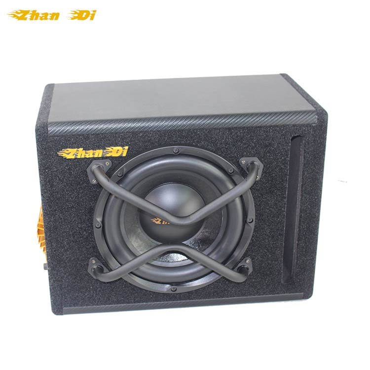 OEM Best Active 10 Inch Car Subwoofer with Single Coil DC 12V Car Amplifiers and Subwoofer Speaker for Audio Use