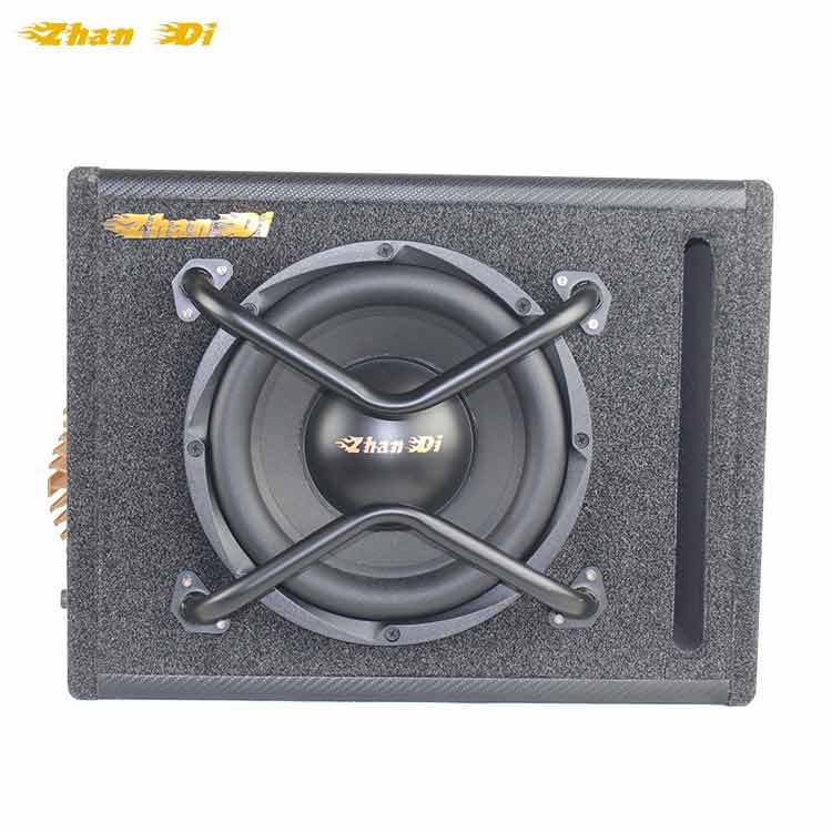 OEM Best Active 10 Inch Car Subwoofer with Single Coil DC 12V Car Amplifiers and Subwoofer Speaker for Audio Use