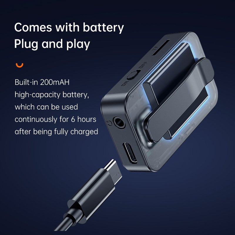 Dropshipping Mini BT Receiver Handsfree Car Kit with Screen,support TF Card Mode/ in Car Gadget