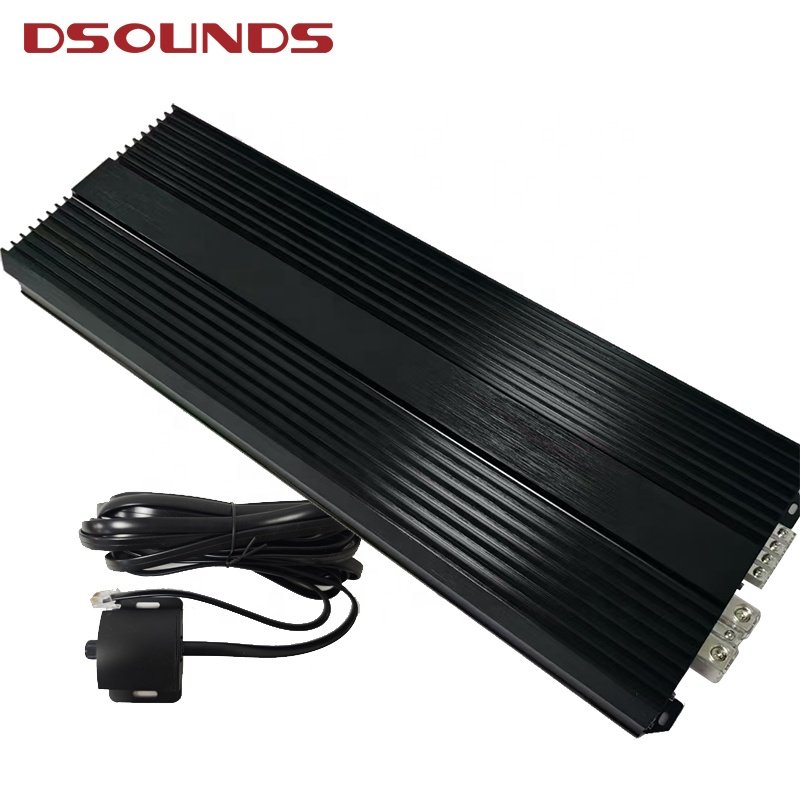 Korean Design Car Amplifier 4000Wrms @ 1Ω Bass Amplifier Monoblock Car Audio Amplifier for Car Subwoofer