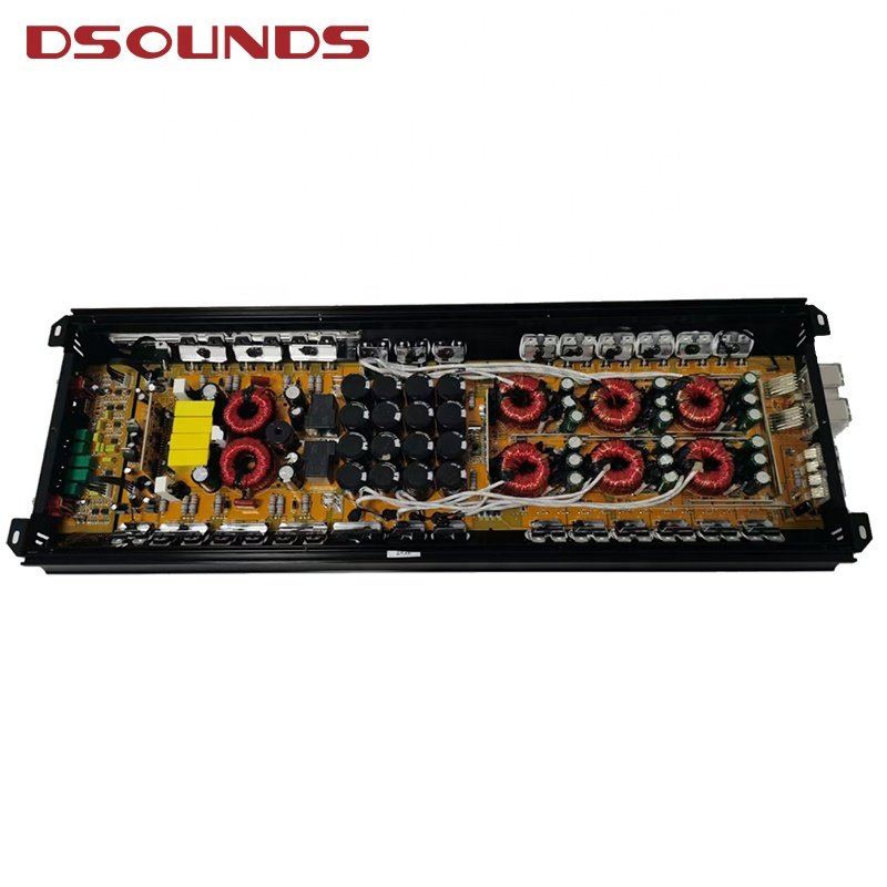 Korean Design Car Amplifier 4000Wrms @ 1Ω Bass Amplifier Monoblock Car Audio Amplifier for Car Subwoofer