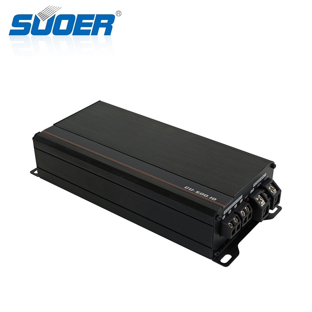 Suoer CU-500.1 Monoblock Channel 500 Watts Rms Power Car Amplifier for Subwoofer Amplifier Car