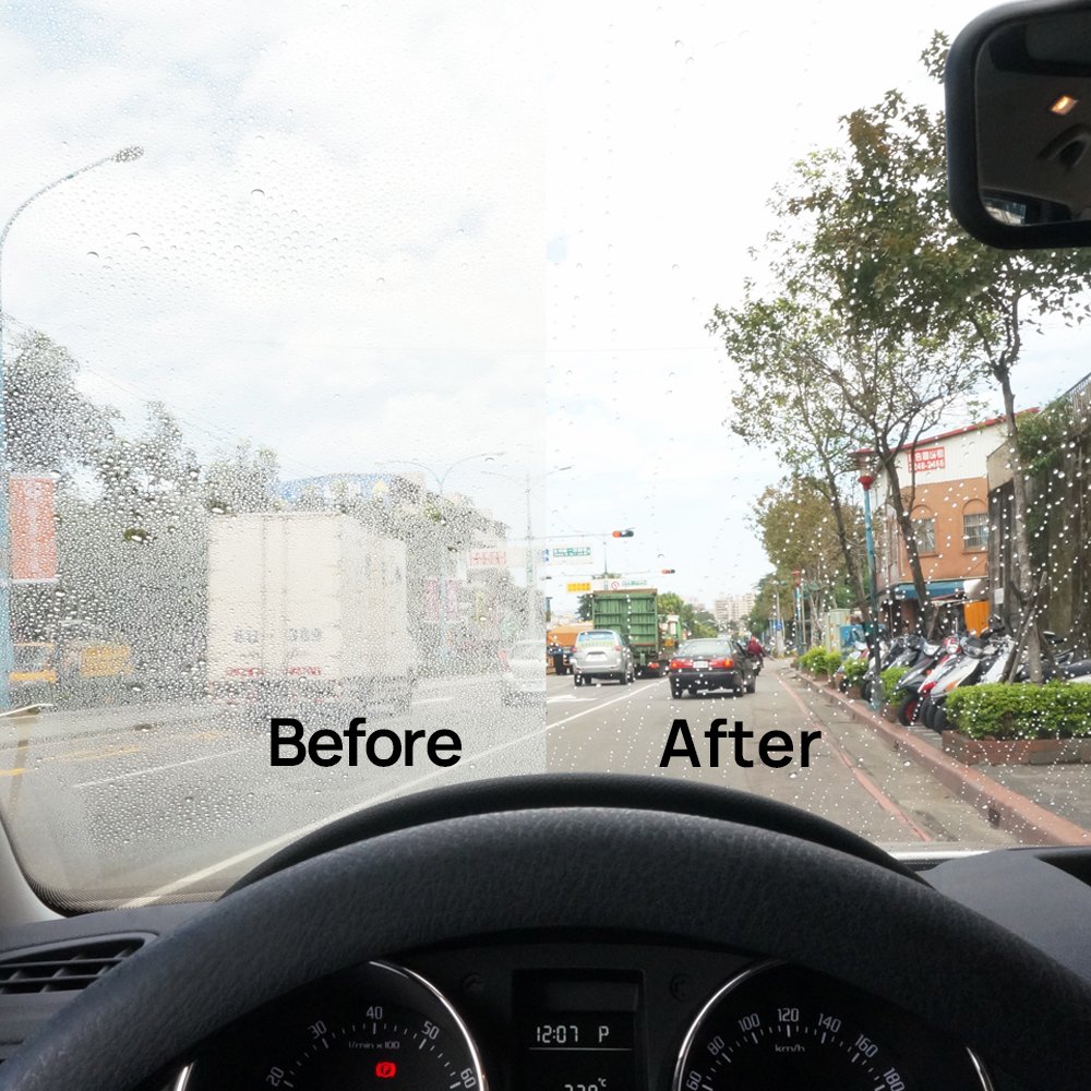 Auto Care Windshield Water Repellent Enhances Safety with Cleaner & Wash