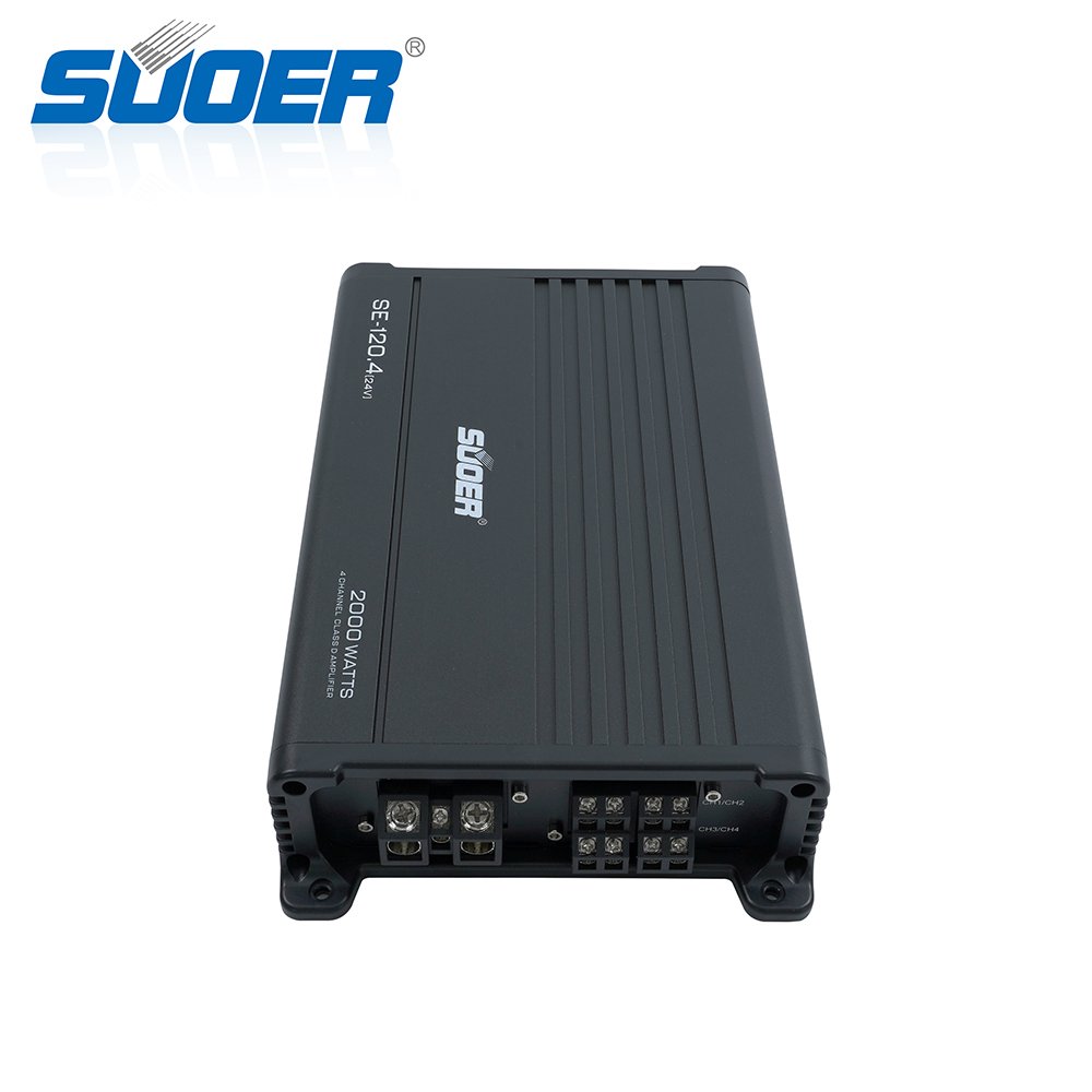 Suoer SE-120.4 24v Bus Amplifier Audio Amplificador Cars
