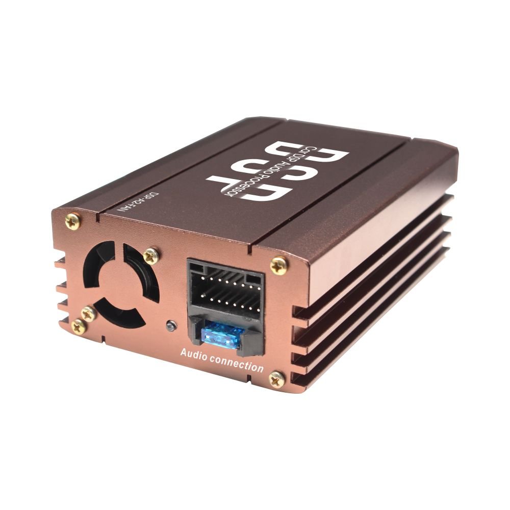 Good Quality Class AB High Power Car Stereo Audio 4x50W MAX Car DSP Amplifier phone APP control built in