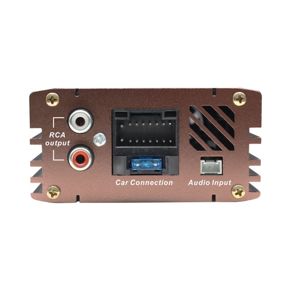 Good Quality Class AB High Power Car Stereo Audio 4x50W MAX Car DSP Amplifier phone APP control built in