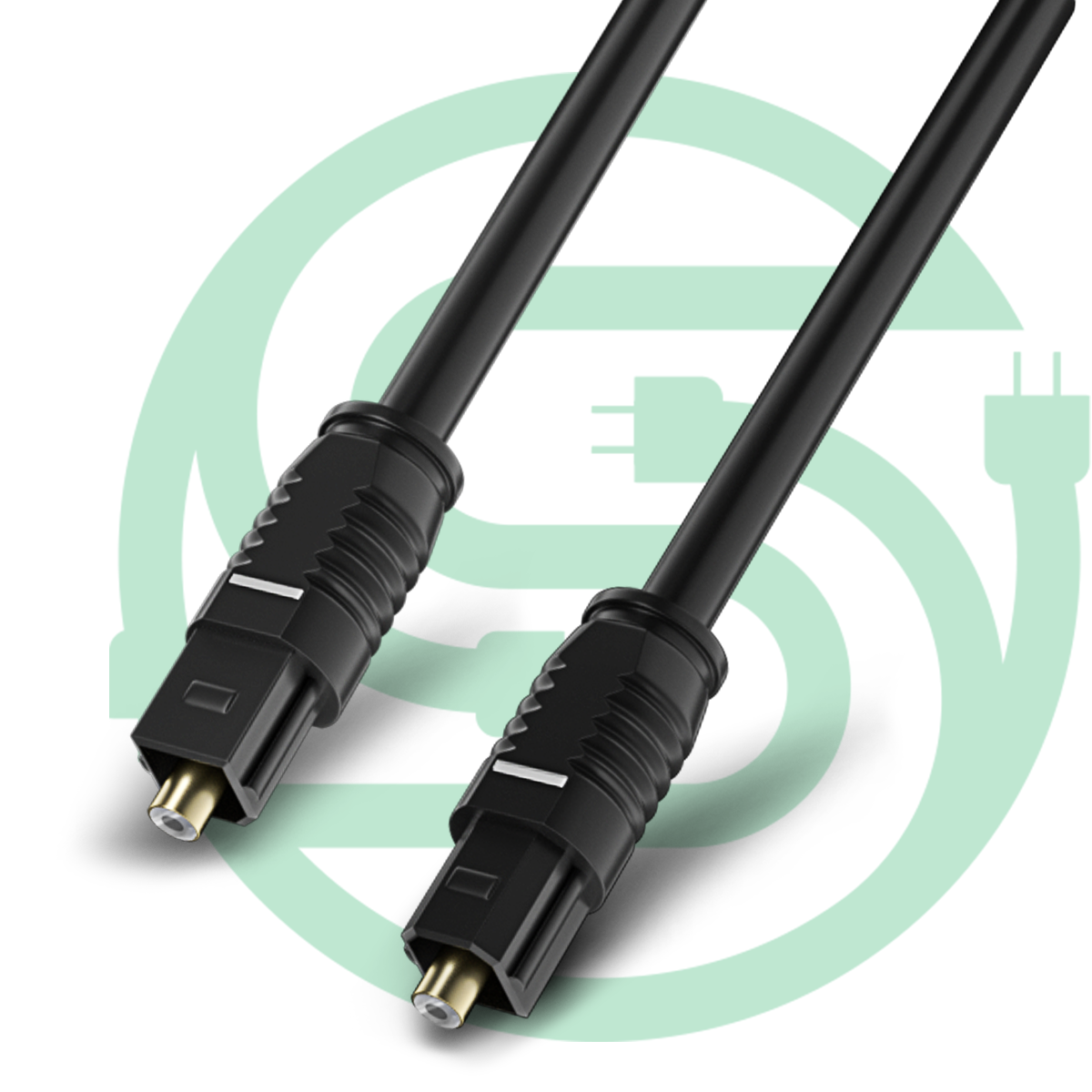 Senye Fiber Optic Cable Digital Optical Audio Cable for Blu-ray DVD TV XBox Projector Sound Bar Amplifier Speaker
