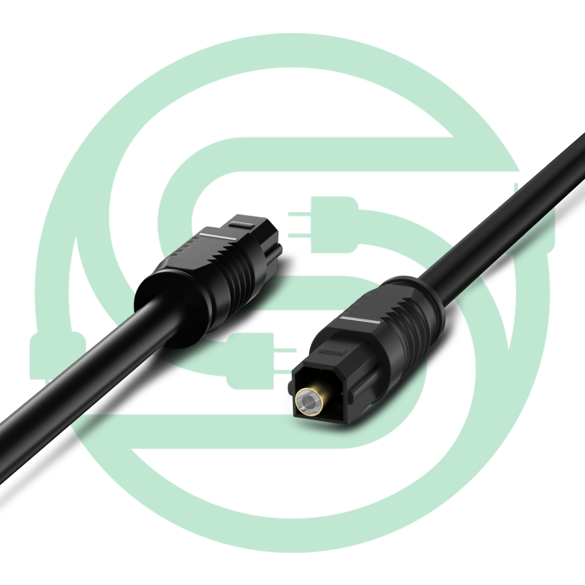 Senye Fiber Optic Cable Digital Optical Audio Cable for Blu-ray DVD TV XBox Projector Sound Bar Amplifier Speaker