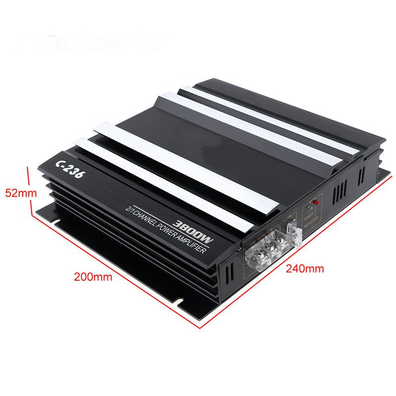 Soway OP-F SW-yh236 OEM Car Audio Amplifier 2/1 Channel 3800w Amp 12v Class ab Car Amplifier Build 16years
