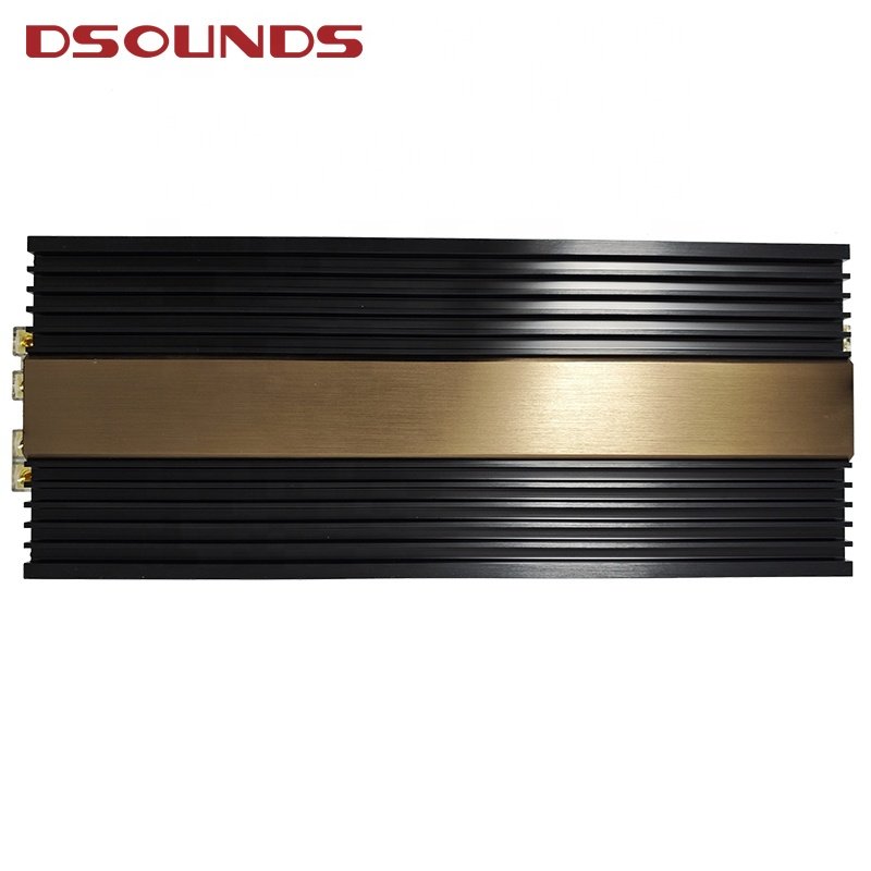 Bass Car Amplifier 6500Wrms @0.5 Ohm Stable Output Mono Block Car Audio Amplifier for Car Subwoofer