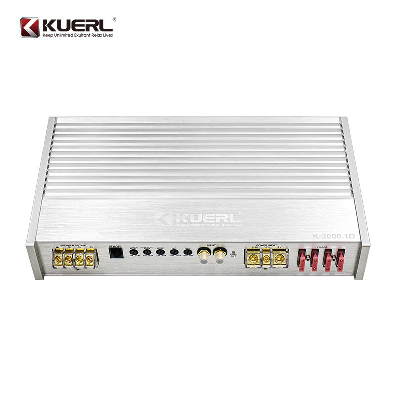 Factory Wholesale 2000W Digital Monoblock Car Amplifier 1 Channel Class D Power Amplifier
