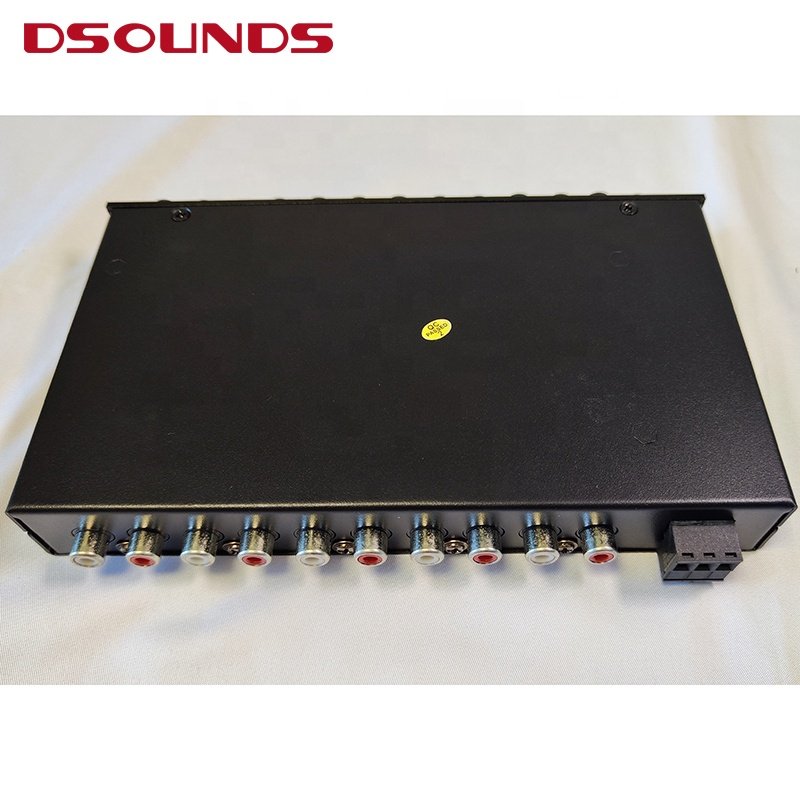 9 Bands EQ9 Full Graphic Equalizer 6 Ch Out Passive Crossover for Car Amplifier Audio System