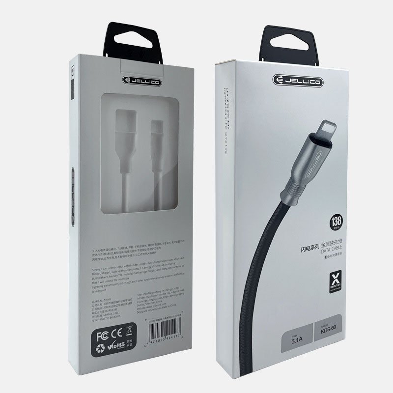 OEM Product Corrugated Cardboard Paper Packaging White Card Box Custom Printing Electronic Product Box Audio Color Box
