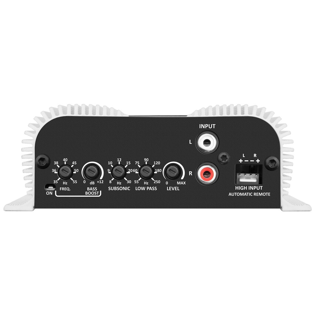 Taramps Bass 400 Amplifier 400 Watts RMS 1 Channel 2 Ohms Monoblock Class D Great for Sub and Car Audio System Low Bass Boost