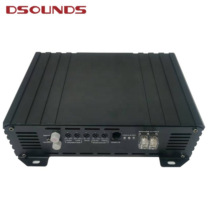 2000Wrms Brazilian Style Car Amplifier with Full Range and Mini Volume Mono Block Car Amplifier for Car Audio Speaker