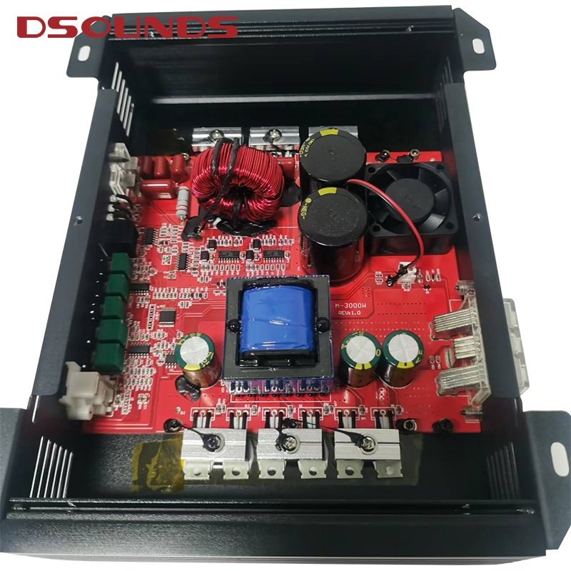 2000Wrms Brazilian Style Car Amplifier with Full Range and Mini Volume Mono Block Car Amplifier for Car Audio Speaker