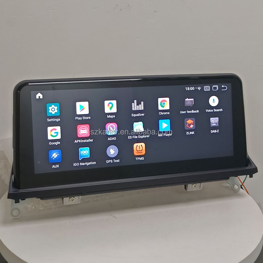 Snapdragon 680 10.25\" Touch Screen Car Stereo GPS DSP Android OS 64/128GB ROM Carplay for BMW X5 E70 X6 E71 CCC CIC Model
