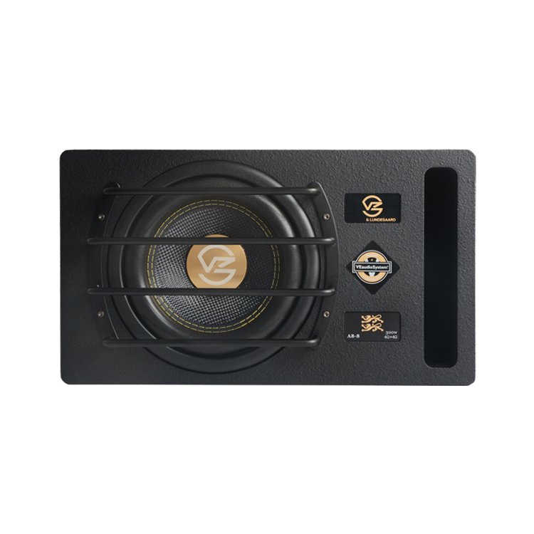 8 Inch Aluminium Basket Black Car Active Big Plate Amplifier Passive Subwoofer