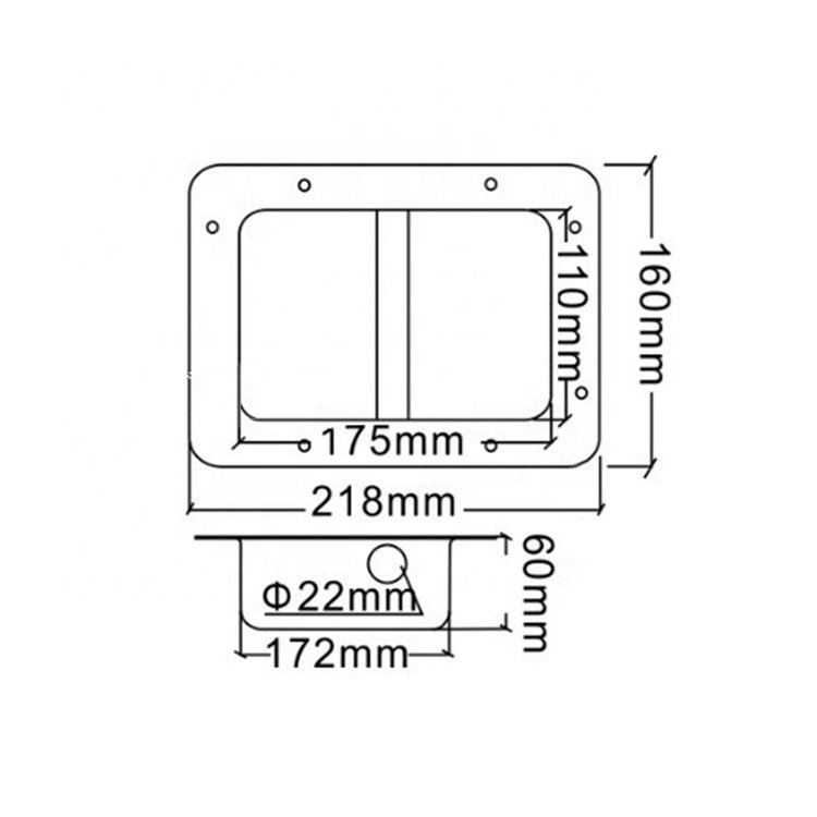 TS218 Heavy Duty Speaker Accessories Metal Speaker Cabinet Handle
