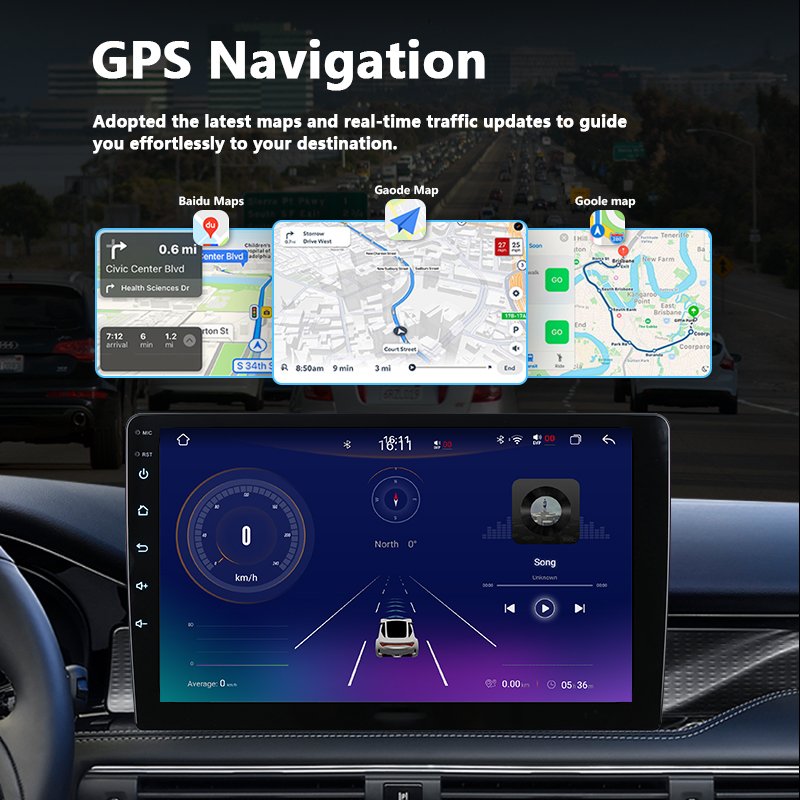 Factory N6 256GB 9/10 Inch 8-core Android 12 Car Stereo UIS7870 Radio 360 Panoramic Camera Wireless Carplay 5G WiFi Player GPS